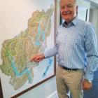 Civil Defence Emergency Management director John Hamilton, of Wellington, briefed civil defence...