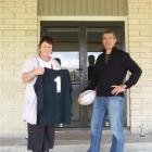 Clinton Rugby Football Club fundraising committee and renovations committee convenor Tania...