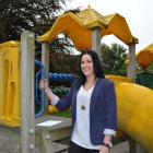 Clutha District Youth Council chairwoman Kate Morrison at  the Lanark St playground in Balclutha....