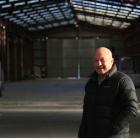 Clutha Mayor Bryan Cadogan inspects  a warehouse that could be used by a Balclutha business as he...
