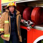Clyde Volunteer Fire Brigade's newest member Chloe Dowling  would like more members to join her....
