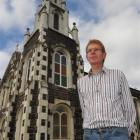 Coastal Unity Presbyterian Parish team minister the Rev Dr Bruce Hamill outside the Caversham...