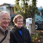 Colin and Marlene Dick sold this 1914 Dunedin villa in Cannington Rd, Dunedin, for relocation so...