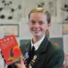 Columba College year 12 pupil Holly Hanson prepares for the New Zealand Chinese bridge...