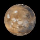 Computer generated view of Mars. Photo by Wikimedia Commons.