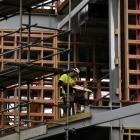 Construction workers will be needed to supply emergency housing in Christchurch. Photo by Linda...