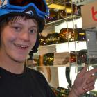 Coronet Peak retail assistant Anthony Mitchell. Photo by Morgan McFiew.