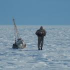 Crossing the Antarctic in 1999.
