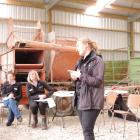 DairyNZ consulting officer Sarah Dirks, who is leading the national heifer grazing strategy,...