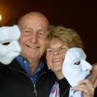 Daphne and Lewis Campbell at the Regent Theatre yesterday afternoon. Photos by Stephen Jaquiery...