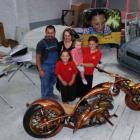 Dave and Ruth Matika with their daughters, Shimmah, Avana and Trinity, at ABFX and Auto...