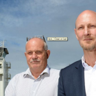 Dave Macpherson (left) and Ewan Wilson of Kiwi Regional Airlines, pictured at Dunedin...