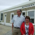 David and Colleen Hurd, with the historic building in the centre of Ophir they have restored,...