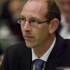 David Bain, during his re-trial in the High Court, Christchurch, last week. Pool photo.