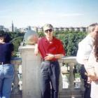 In Frankfurt, Germany, about 2000 as motoring editor of the Otago Daily Times for the launch of...
