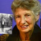 Dawn Coburn with a photo of her aunt and uncle, Agnes and Harry Beattie, of Middlemarch, as...