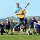 Dean ''Mr Yipadee'' O'Brien returns to his former St Mary's School this week to play for pupils ...