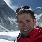 Dean Hall prepares to climb  Mt Everest last year. Photo supplied.