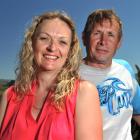 Debbie Smythe and Craig Mitchell are happily engaged after a high-flying proposal at Karitane...