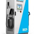 Delta's electric vehicle rapid charger. Image supplied.