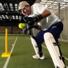 Derek de Boorder trains at the Edgar Centre. Photo from ODT files.