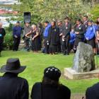 Descendants of Maori prisoners from Taranaki, who died while working in Dunedin in the 19th...