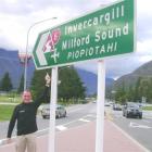 Destination Queenstown chief executive Tony Everitt poses with one of the new Southern Scenie...