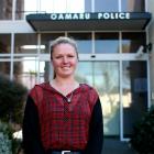 Detective Sergeant Rebecca Hill has returned home to Oamaru to head the Waitaki CIB. Photo by...