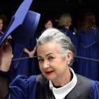 Director of Dunedin fashion label NOM*d Margarita Robertson says being awarded an honorary degree...