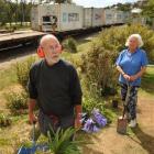 Don Smith and Jan Swann say complaints they have made to KiwiRail about noisy refrigerated...