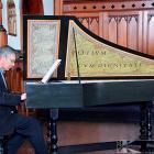 Douglas Mews at a harpsichord, an instrument he says tells you a lot about the composer and what...