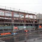 Downer offices nearing completion. Photo by Peter McIntosh.