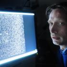Dr Istvan Abraham, of the University of Otago Centre for Neuroendocrinology, ponders an image...