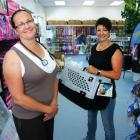 Dr Ngaire Dixon (left), with front-of-house staff member Fiona Ross, says the new Pets n Vets...