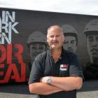Duncan O'Keefe (front) and Tony Doake, were in Dunedin to recruit infrastructure workers for the...
