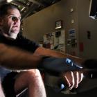Duncan Rae (45), of Dunedin, rows another metre closer to his million-metre challenge target, to...