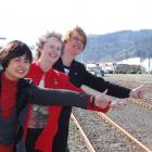 Dunedin BPW members (from left) secretary Marilou Scott, president Jean Park, and campaign co...
