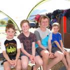 Dunedin brothers (from left) Tom, Campbell, Blake and Hunter MacDade, who all have Crohn's...