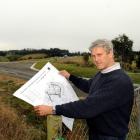 Dunedin City Council botanic garden and cemeteries team leader Alan Matchett at the new Dunedin...