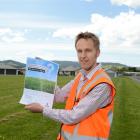 Dunedin City Council recreation planning officer Andrew Lonie at a reserve in Silver Springs...