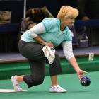 Dunedin female bowler of the year Beth Brown in action at the Westpac Bowls Stadium. Photo by...
