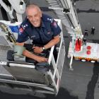 Dunedin Fire Chief Dave Seque is saying farewell to firefighting after 38 years' service. Photo...