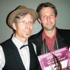 Dunedin Fringe Festival director Paul Smith (left) with Vague de Cirque publicist Miguel Nitis at...