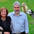 Dunedin Hospital emergency department specialist Dr John Chambers with his wife Susanne  at home...