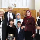 Dunedin lawyer Mouhannad Taha after being admitted to the Bar yesterday in the High Court at...