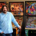 Dunedin magician Jonathan Usher collects pinball machines he enjoyed playing as a child. Photos...