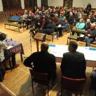 Dunedin mayoral candidates (from left) Lee Vandervis, Olivier Lequeux, Jimmy Knowles, Aaron...