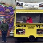 Dunedin Mobile Trading Association secretary Hannah Scott and member Jocelyn Peterson are...