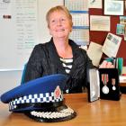 Dunedin police non-sworn staff member Anne Routledge with her New Zealand Police Meritorious...