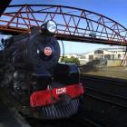 Dunedin Railway Station pedestrian bridge. Photo by Gerard O'Brien.